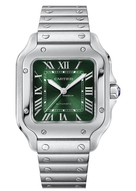 cartier santos large for sale.